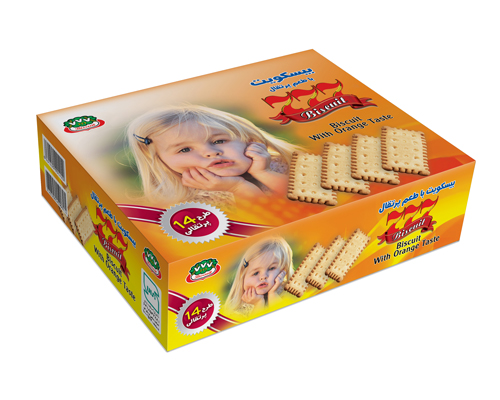 بیسکوییت پرتقالی 777 طرح 14کودک