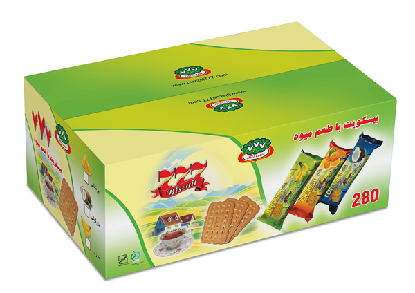 بیسکوییت 777 طرح 280 جور